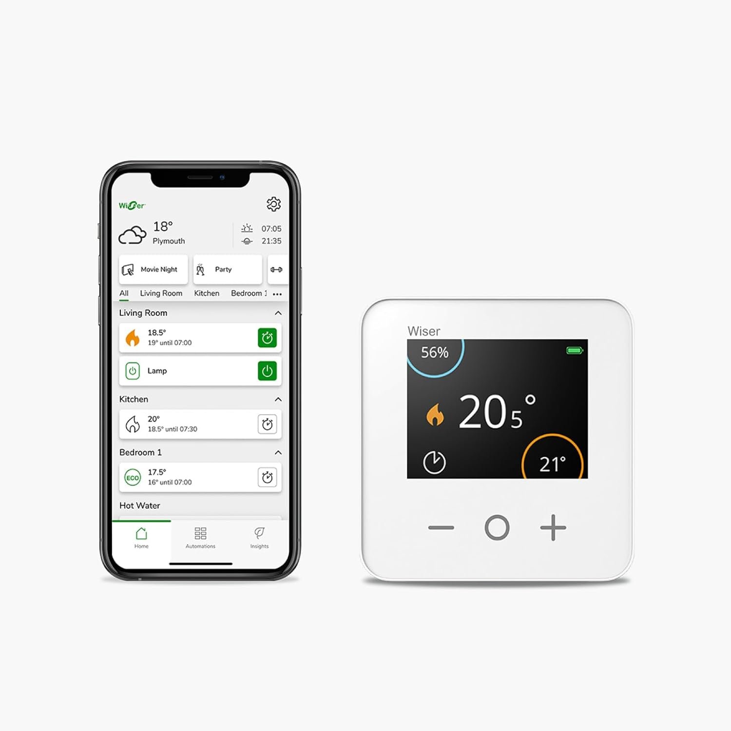 Drayton Wiser smart thermostat UK