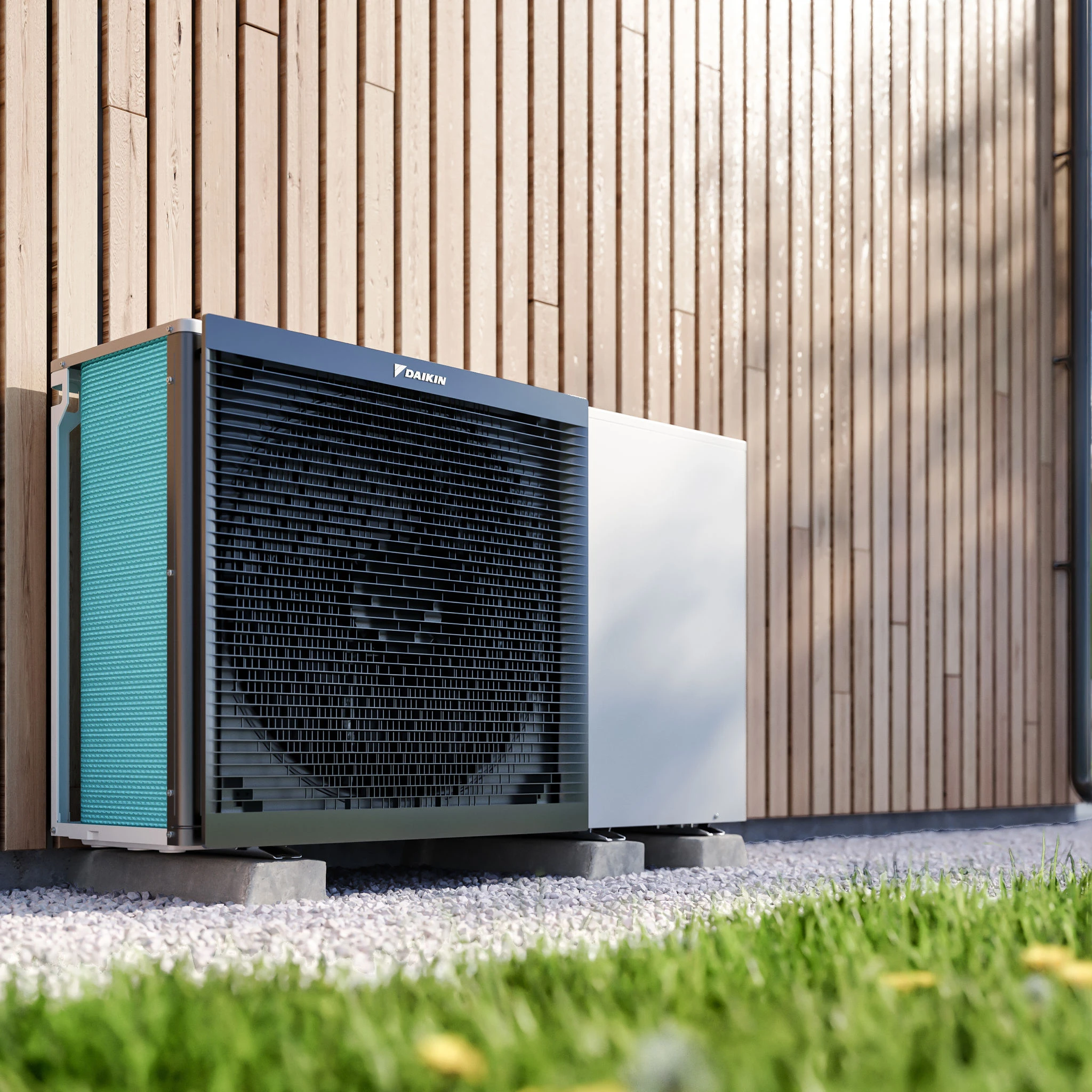 Daikin Altherma heat pump outdoor unit UK