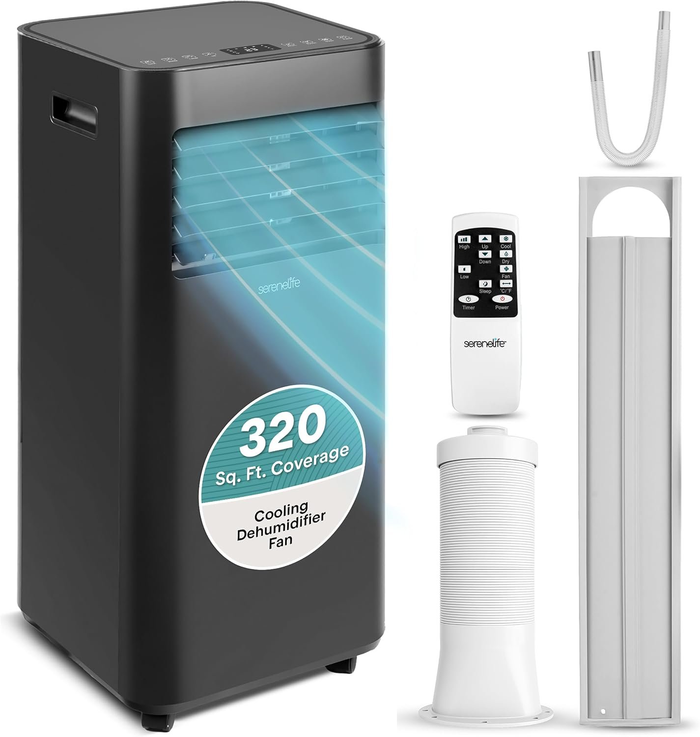 SereneLife 9000 BTU portable air conditioner